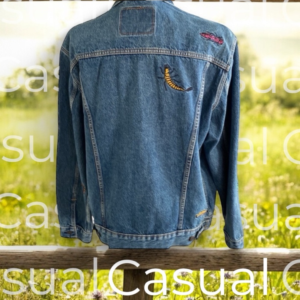VERY Rare Levi’s Unisex Jean Jacket, Limited édition 1990’s ~ size Large ~NWT - Picture 2 of 16